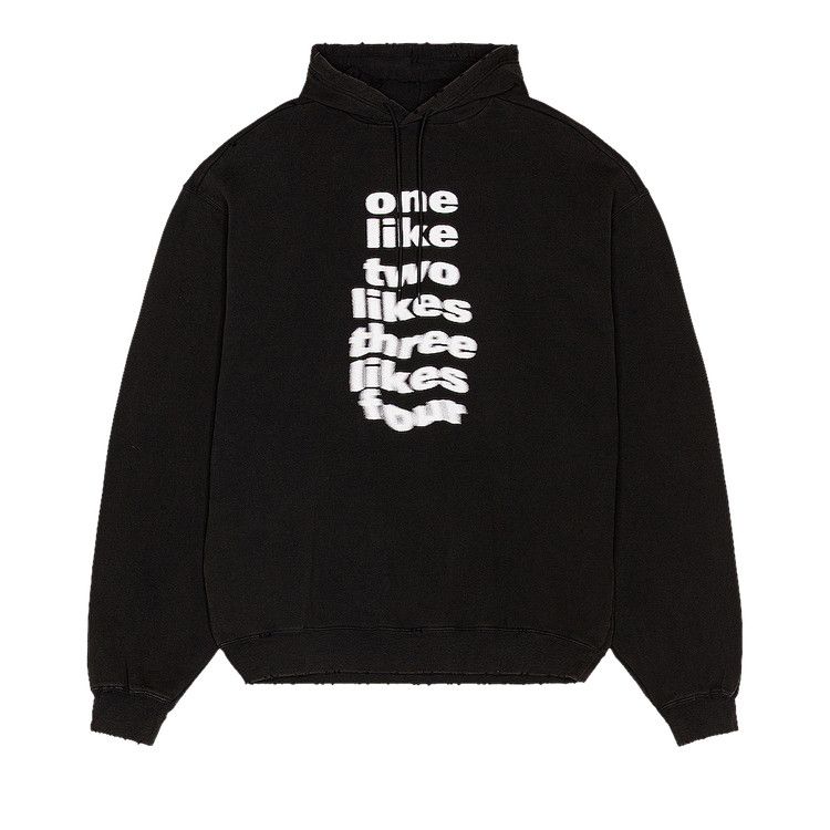 Balenciaga Bomber Hoodie Black/White
