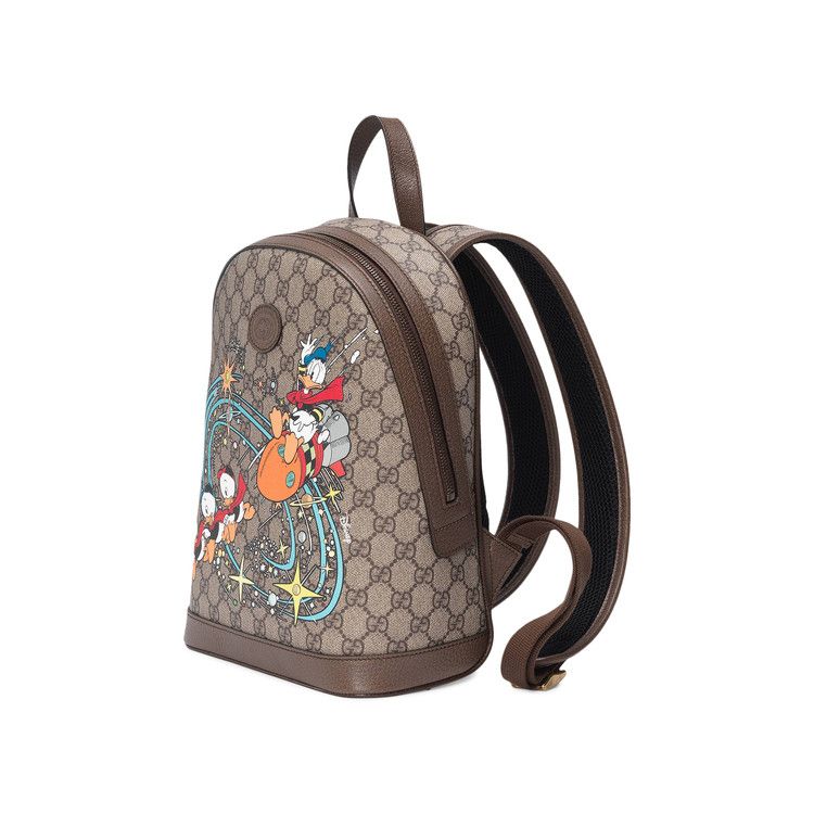 Gucci X Disney Small Donald Duck Backpack Gg Supreme