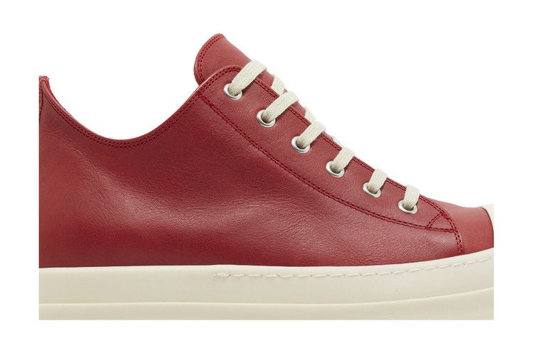 Rick owens ramones red×milk Low Ramones in Cardinal Red/Milk – SVRN