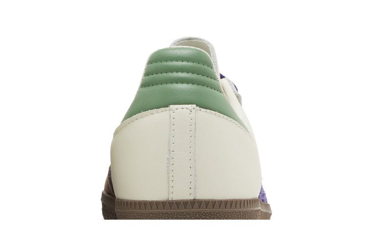 Adidas Wmns Samba OG 'off White Purple Green'