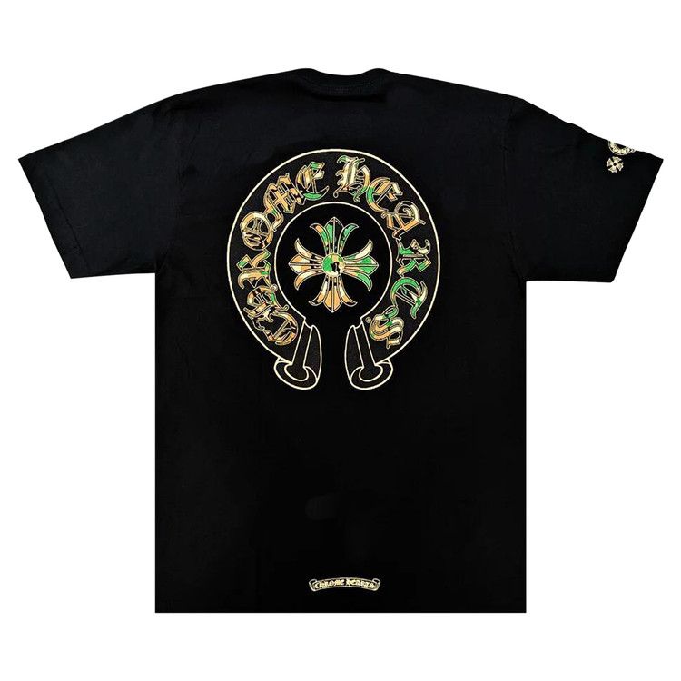Chrome Hearts Horse Shoe Logo Pocket T-Shirt Black Men's