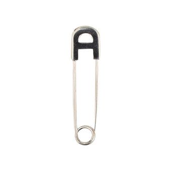Buy Ambush Small Safety Pin Earrings 'Silver