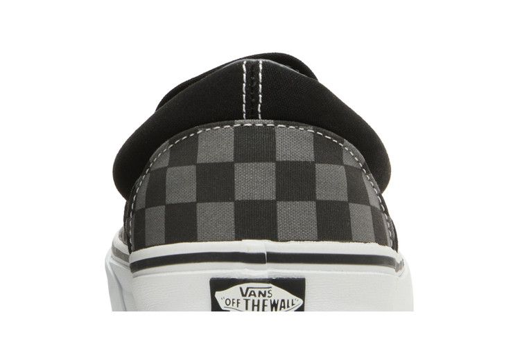 Vans Slip-On Black Pewter Checkerboard