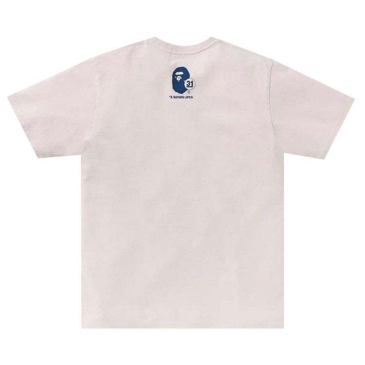 Bape A Bathing Ape 31st Anniv. Ape Head Tee 'ivory'