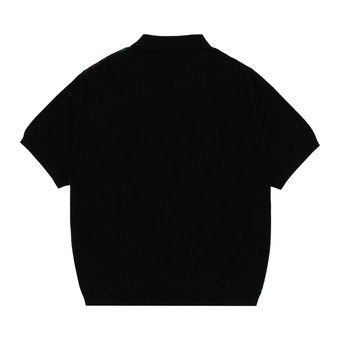 【Supreme】Plaid Knit S/S Polo BLACK XL Supreme Plaid Knit S S Polo (SS24) - $128
