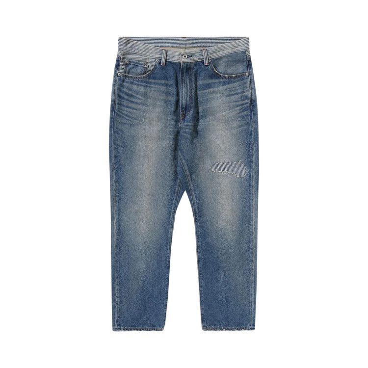 Bape X Sean Wotherspoon Crazy Denim Pants 'indigo'