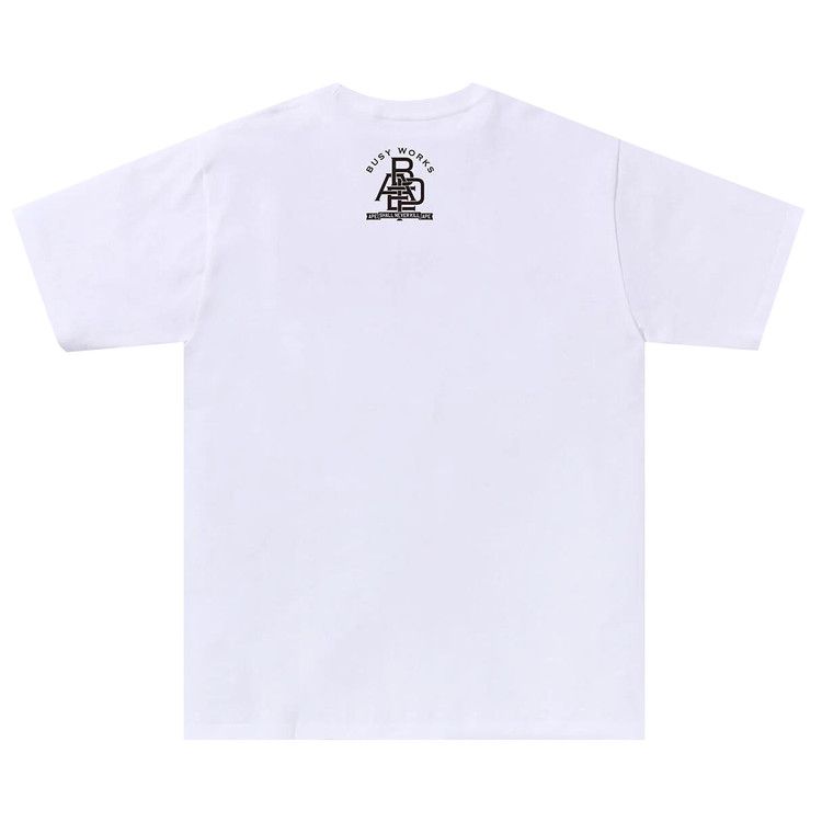 Bape Varsity Font T-Shirt White