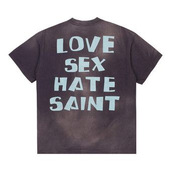 トップス SAINT MICHAEL/SW_LS TEE/TARGET/BLACK SAINT MICHAEL/SW_LS TEE/TARGET/BLACK
