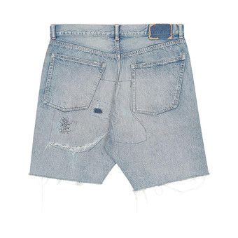 【Anyone more】Leon Damage Washing Short Denim Pants $_57.JPG?set_id=880000500F