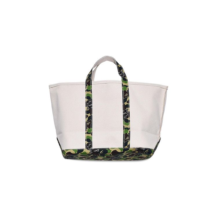 Buy SAINT Mxxxxxx x BAPE Large Tote Bag 'White/Camo' - SM YS8 0000