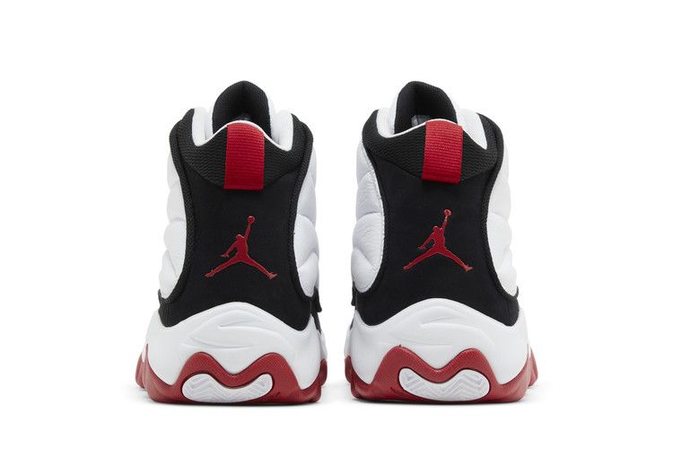 Air Jordan Pro Strong White Black Gym Red