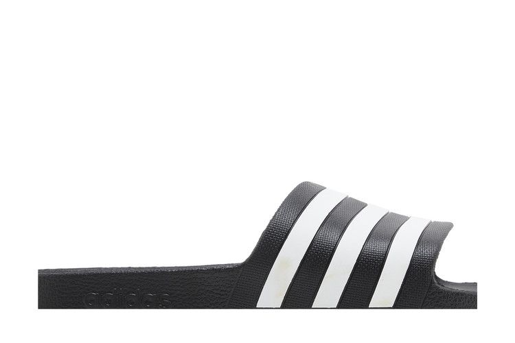 adidas Adilette Aqua Slides Core Black Cloud White — foto 3
