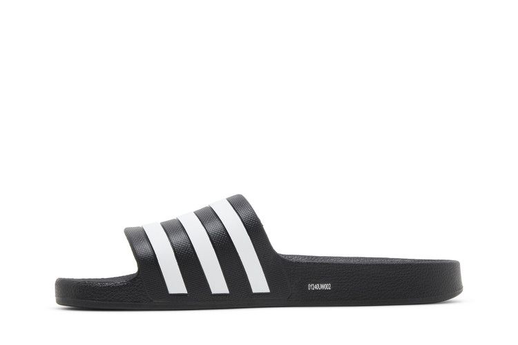 adidas Adilette Aqua Slides Core Black Cloud White — foto 4
