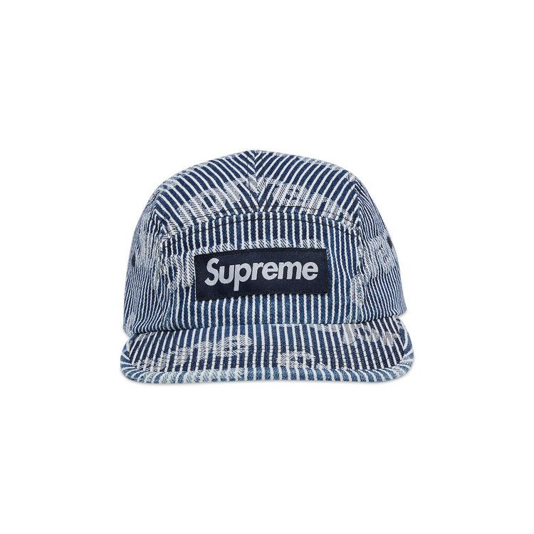 Buy Supreme Denim Camp Cap 'Stripe' - SS24H81 STRIPE | GOAT
