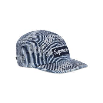 Buy Supreme Denim Camp Cap 'Stripe' - SS24H81 STRIPE | GOAT UK