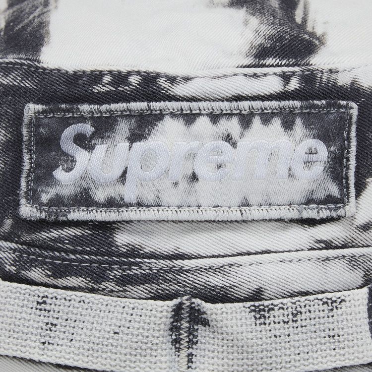 Buy Supreme Bleached Chino Boonie 'Black' - SS24H79 BLACK | GOAT