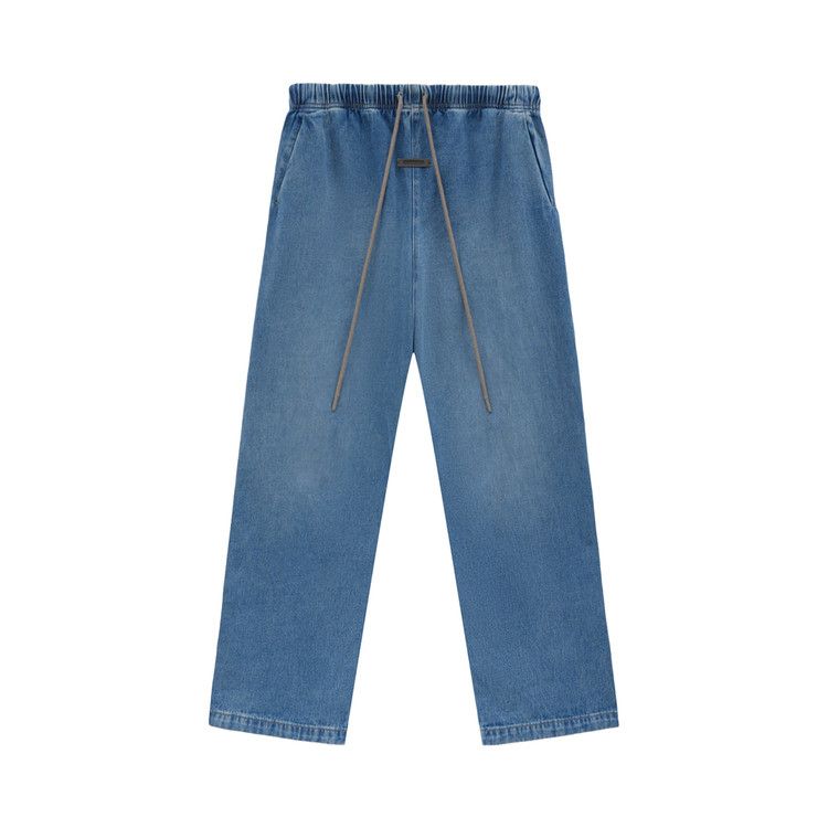 Fear Of God Essentials Denim Lounge Pant Medium Wash