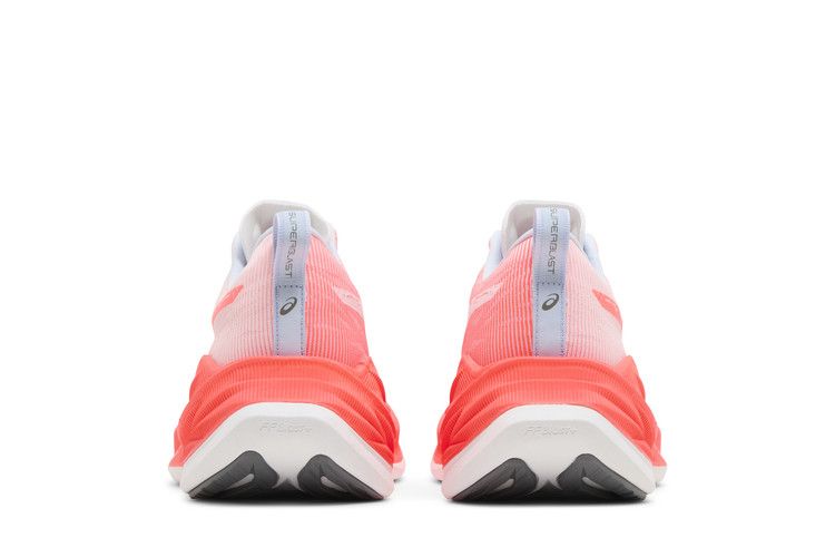 Asics Superblast White Sunrise Red