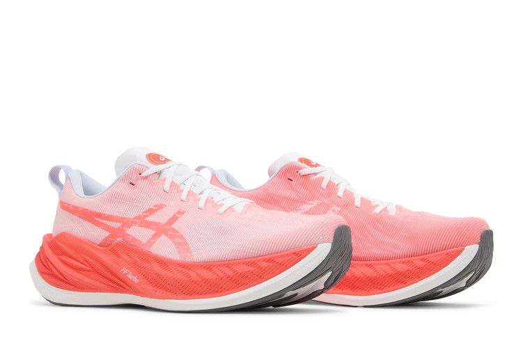 Asics Superblast White Sunrise Red
