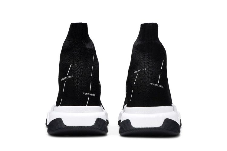 Balenciaga Speed 2.0 Sneaker Black Logo Licence Printed