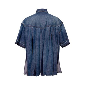 ササ様  専用 Buy Sacai Denim Shirt 'Light Blue' - 21 05473 451 | GOAT