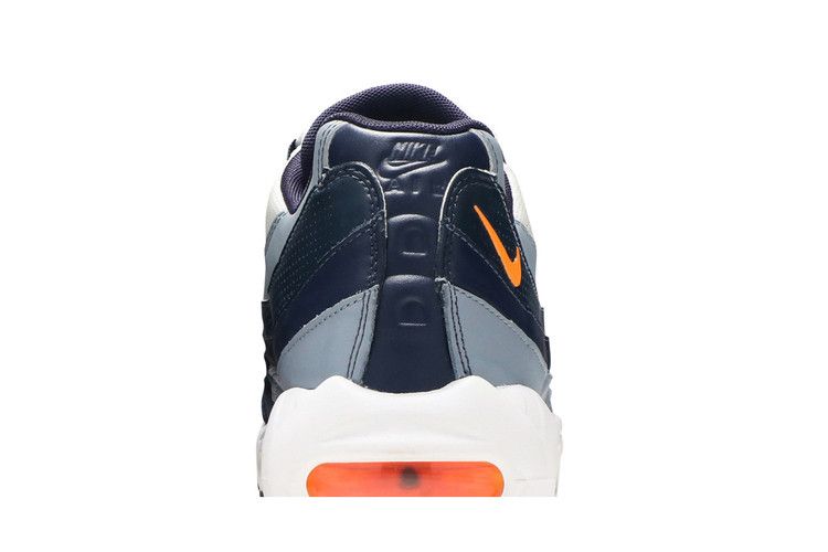navy blue and orange air max 95