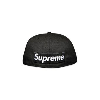 Buy Supreme x New Era Reverse Box Logo Hat 'Black' - SS21H29 BLACK