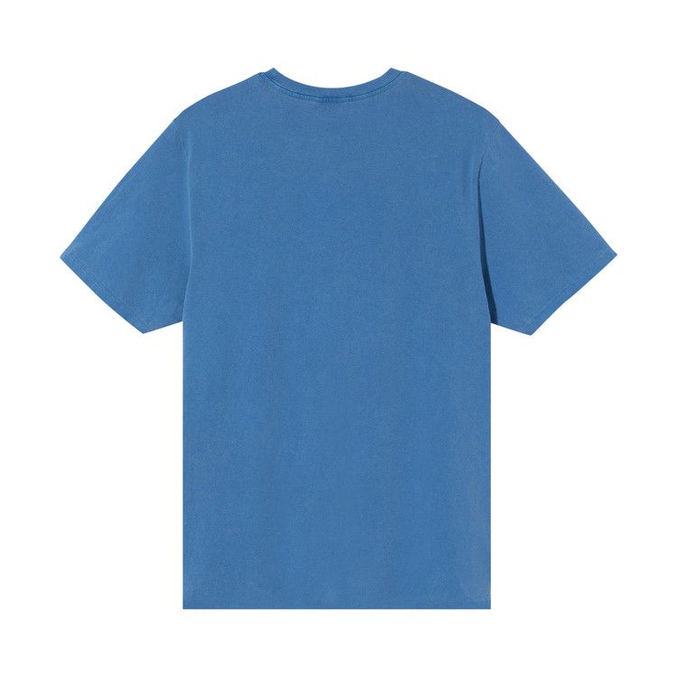 Stussy Surfman Pigment Dye T-Shirt Blue