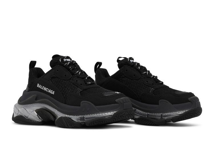 Balenciaga Wmns Triple S Sneaker 'Black Iridescent'