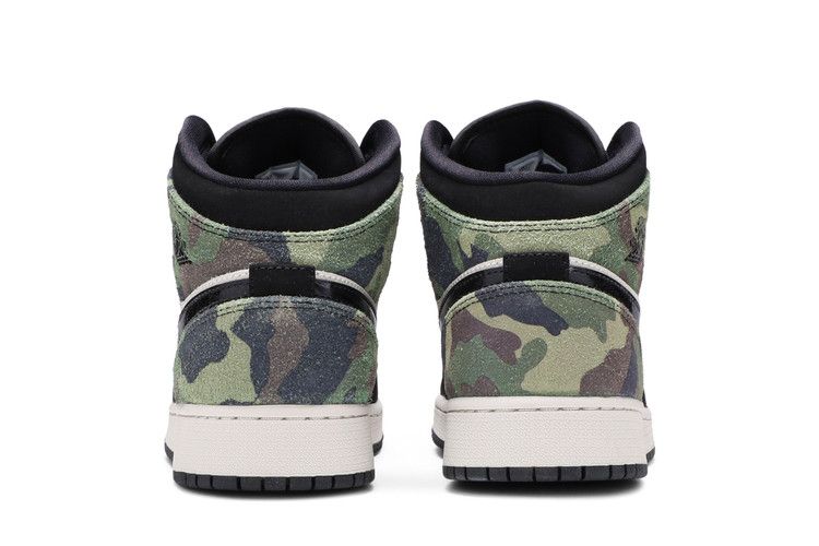 Air Jordan 1 Mid SE Gs Camo