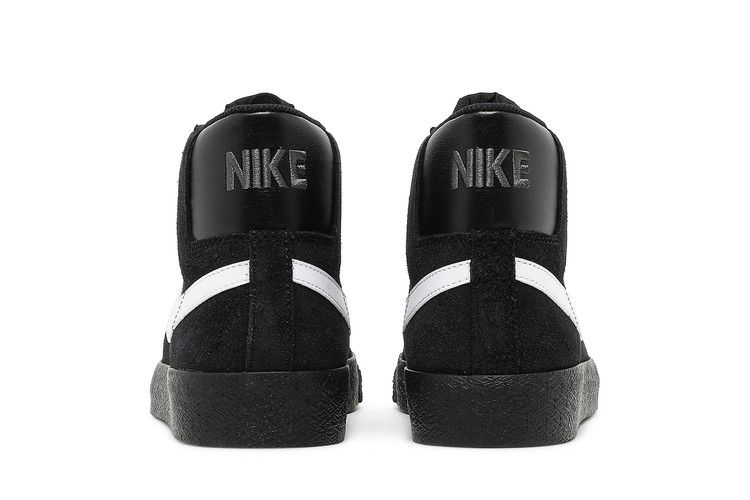 Nike SB Zoom Blazer Mid Black White — foto 7