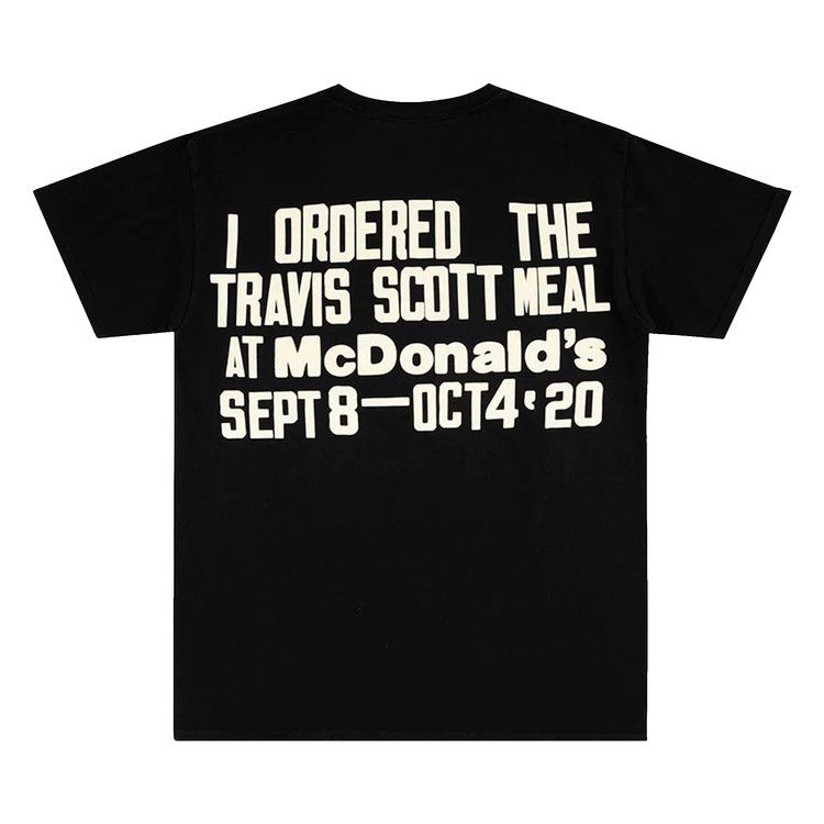 Tシャツ・カットソー Travis Scott x CPFM 4 CJ Burger Mouth T-Shirt TEE AW 20 2020 Travis Scott x CPFM 4 CJ Burger Mouth T-Shirt Black Men's