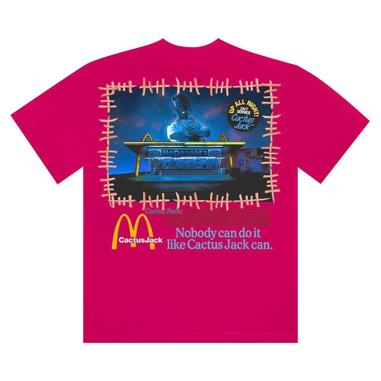 2024 Travis Scott x McDonalds Action Figure Tee