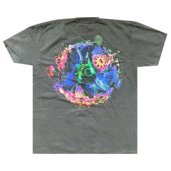 Buy Cactus Jack by Travis Scott Back Bling T-Shirt 'Graphite
