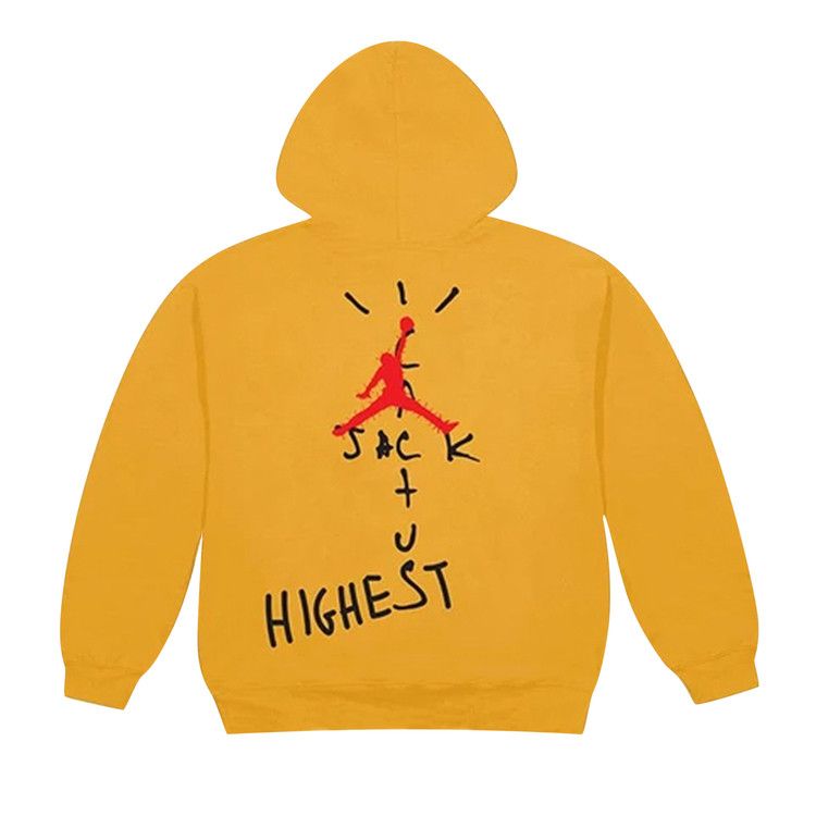 Buy Cactus Jack by Travis Scott x Air Jordan Highest Hoodie 'Gold' - 1945  1FW190106AJHH GOLD | GOAT