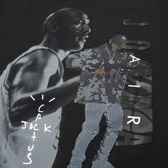 ☆ Cactus Jack x Jordan 人気コラボTシャツ ☆ jordan x travis コラボ Tシャツ（ナイキJordan x Travis Scott