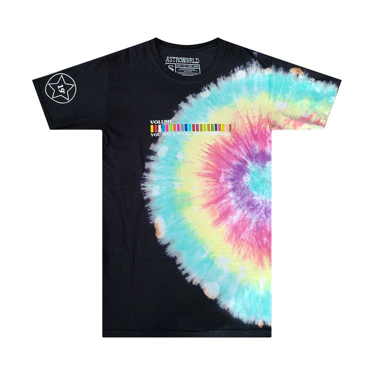 Tシャツ・カットソー Travis Scott The Scotts World Tie Dye T-shirt Travis Scott Cactus Jack Fortnite The Scotts World Tie Dye T