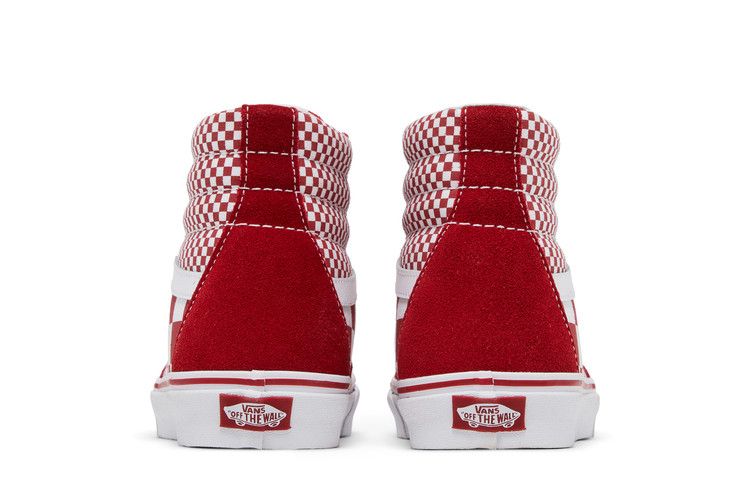Vans Sk8-Hi Red Mix Checker