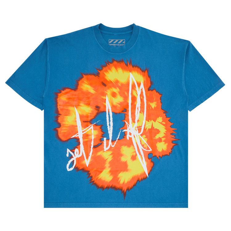 Denim Tears X Offset Set It Off #2 T-Shirt 'blue'