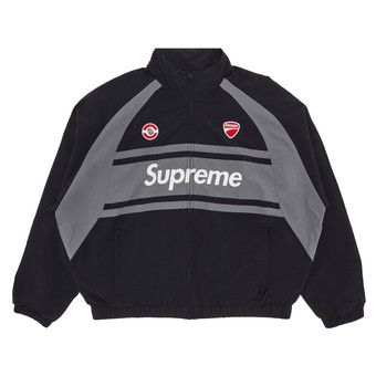 Buy Supreme x Ducati Track Jacket 'Black' - SS24J69 BLACK | GOAT