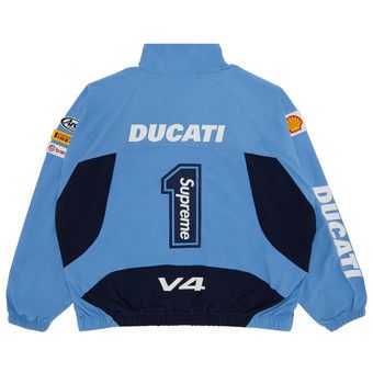 Supreme Ducati トラックジャケット L ライトブルー Supreme x Ducati Track Jacket Light Blue - 24SS | eBay