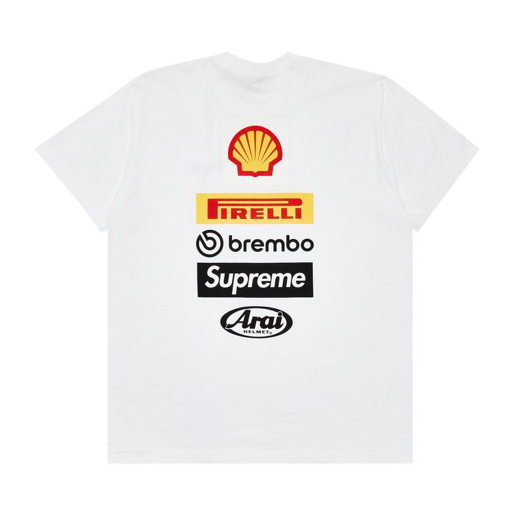 Buy Supreme x Ducati Logos Tee 'White' - SS24T47 WHITE | GOAT