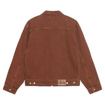 m*t様 stussy zip work jacket STUSSY ZIP WORK JACKET DENIM Size M Ç | eBay