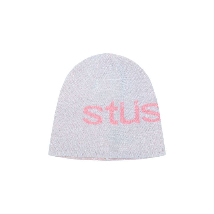 帽子 HELVETICA JACQUARD BEANIE - WHITE / EA Buy Stussy Skullcap Helvetica Uv Beanie 'White' - 1321210