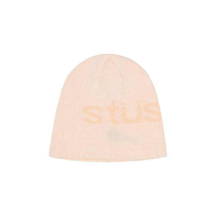 帽子 HELVETICA JACQUARD BEANIE - WHITE / EA STUSSY（ステューシー）の「Helvetica Jacquard Beanie（ニット