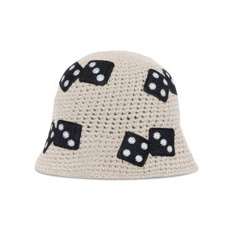 Buy Stussy Dice Knit Bucket Hat 'Light Grey' - 1321209 LIGH | GOAT CA