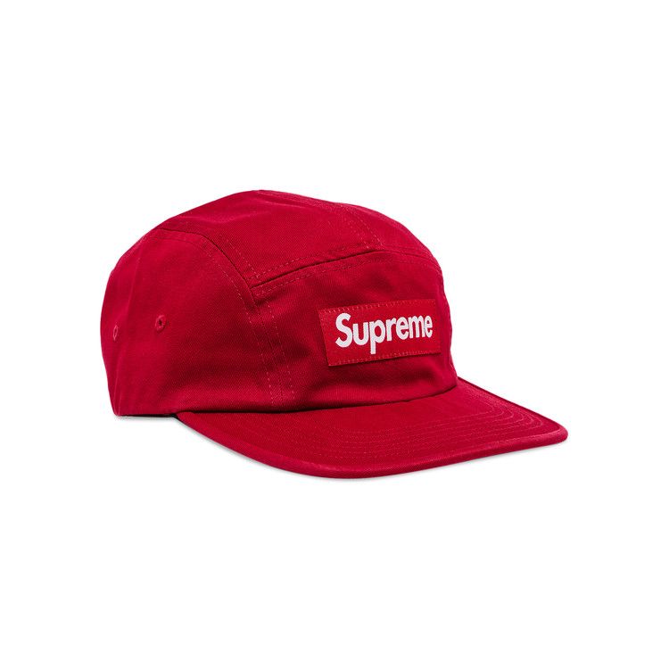 帽子 Supreme Washed Chino Twill Camp Cap Red Supreme Washed Chino Twill Camp Cap Red SS16 | eBay