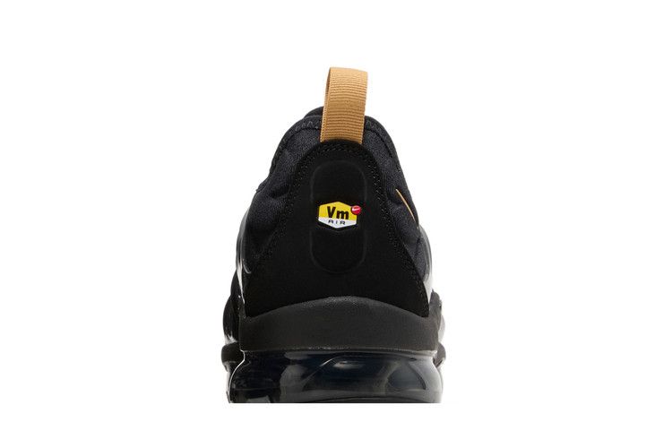 nike vapormax black and gold