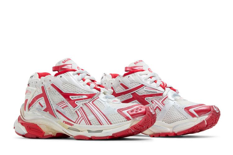 Balenciaga Runner Sneaker White Red