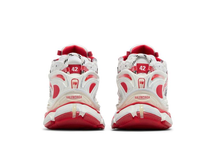 Balenciaga Runner Sneaker White Red